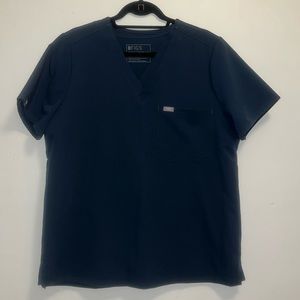 MULTIPLE XL Blue Catarina Scrub Tops